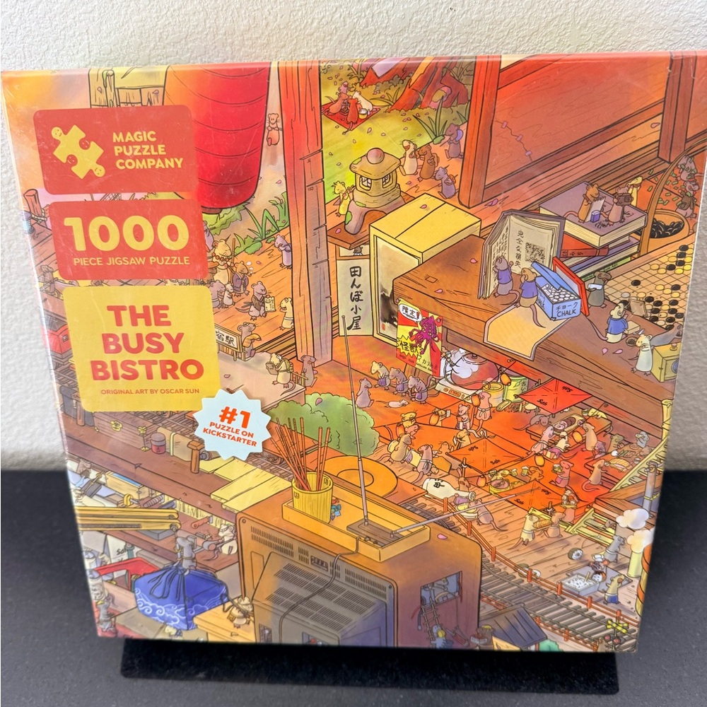 Magic Puzzle Company The Busy Bistro 1000 Piece Jigsaw Puzzle